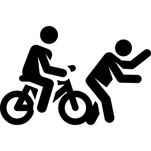 Collision with a pedestrian