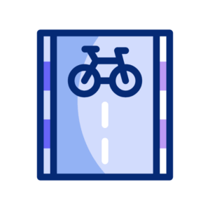 Direct impact with vehicles or pavement